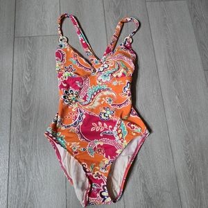 Ralph Lauren One Piece Bathing Suit Size 12